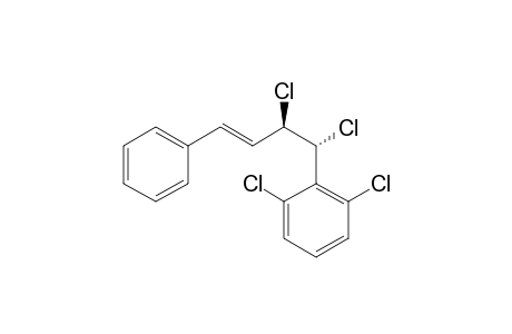 Benzene, 1,3-dichloro-2-(1,2-dichloro-4-phenyl-3-butenyl)-, [R*,R*-(E)]-