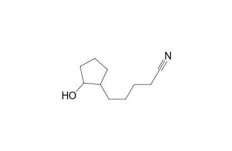 5-(2-Hydroxycyclopentyl)pentanenitrile