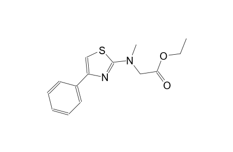 acetic acid, [methyl(4-phenyl-2-thiazolyl)amino]-, ethyl ester