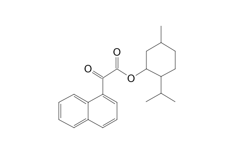 (1R-(1Alpha,2beta,5alpha))-2-isopropyl-5-methylcyclohexyl 1-naphthaleneglyoxylate