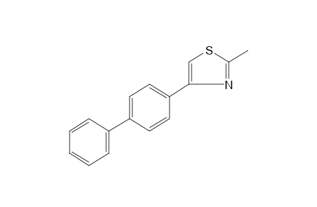 4-(4-Biphenylyl)-2-methyl-thiazole