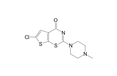 6-CHLORO-2-(METHYLPIPERAZIN-1-YL)-4H-THIENO-[3,2-E]-1,3-THIAZIN-4-ONE