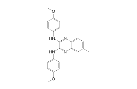 2,3-Bis(p-anisidino)-6-methylquinoxaline