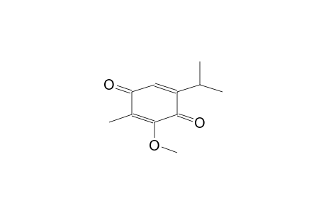 5-isopropyl-3-methoxy-2-methyl-p-benzoquinone