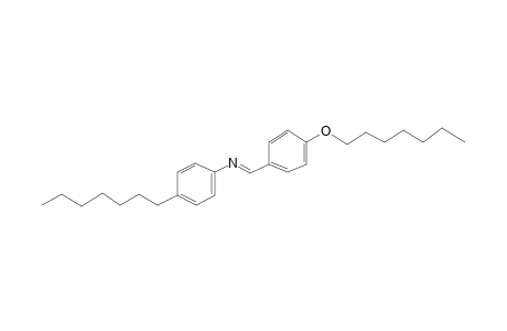 p-Heptyloxybenzylidene p-heptylaniline