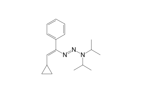 (E)-1-((Z)-2-cyclopropyl-1-phenylvinyl)-3,3-diisopropyltriaz-1-ene