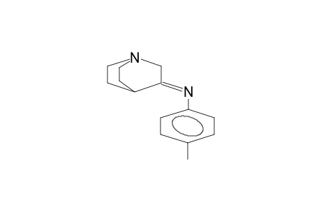 ANTI-3-(PARA-TOLYLIMINO)QUINUCLIDINE