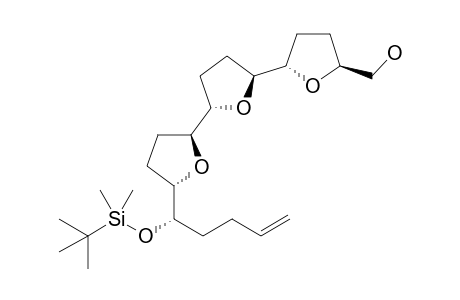 (5S,6S,9S,10S,13S,14S,17S)-5-Tert-butyldimethylsiloxy-18-hydroxy-6,9;10,13;14,17-triepoxy-1-octadecene