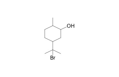 5-(1-Bromo-1-methyl-ethyl)-2-methyl-cyclohexanol