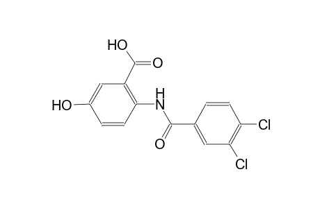 2-[(3,4-dichlorobenzoyl)amino]-5-hydroxybenzoic acid