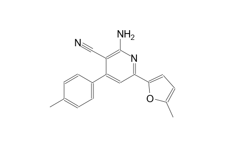 2-amino-6-(5-methyl-2-furyl)-4-(4-methylphenyl)nicotinonitrile