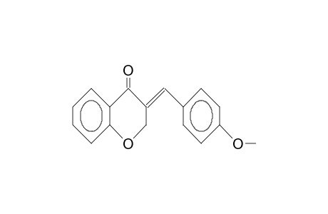 (E)-3-(4'-METHOXY-PHENYLIDENE)-CHROMANONE