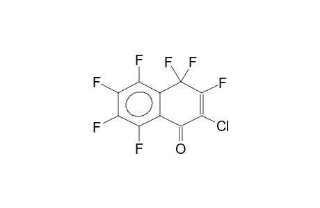 1-KETO-2-CHLOROHEPTAFLUORO-1,4-DIHYDRONAPHTHALENE