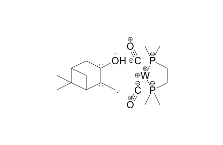Tungsten, dicarbonyl-(.eta.-4-pinocarvone)[1,2-bis(dimethylphosphino)ethane]