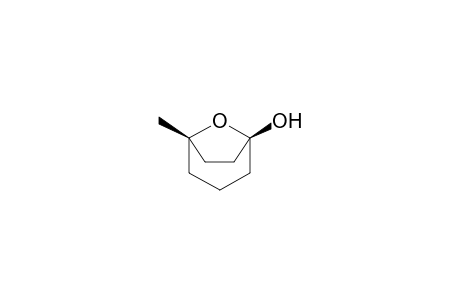 (1R*,5S*)-5-Methyl-8-oxabicyclo[3.2.1]octan-1-ol