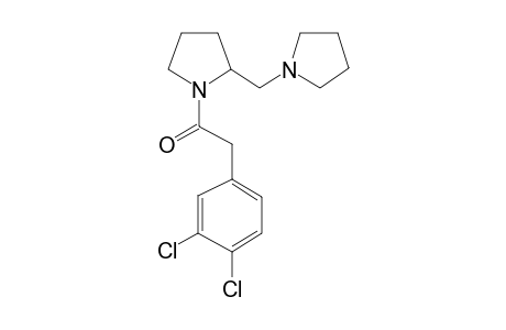 1-[(3,4-Dichlorophenyl)acetyl]-2-(1-pyrrolidinylmethyl)pyrrolidine