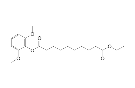 Sebacic acid, 2,6-dimethoxyphenyl ethyl ester