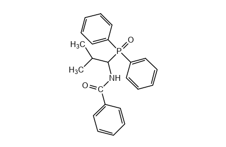 N-[1-(diphenylphosphinyl)-2-methylpropyl]benzamide