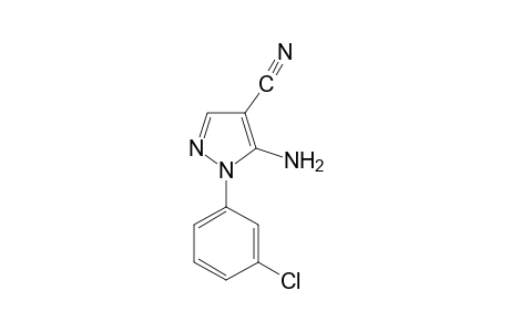 5-Amino-1-(3-chlorophenyl)-1H-pyrazole-4-carbonitrile