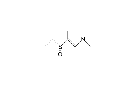 1-(N,N-DIMETHYLAMINO)-2-ETHANESULFINYLPROPENE