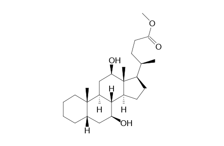 7-BETA,12-BETA-DIHYDROXY-5-BETA-CHOLSAEUREMETHYLESTER