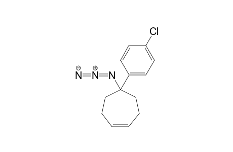 1-Azido-1-(4-chlorophenyl)cyclohept-4-ene