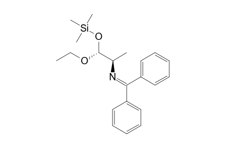 (1R,2S)-2-[N-(DIPHENYLMETHYLENE)-AMINO]-1-ETHOXY-1-TRIMETHYLSILOXYPROPANE