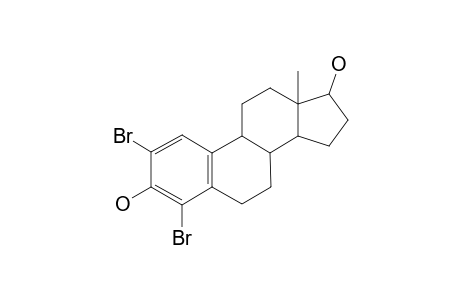 ESTRA-1,3,5(10)-TRIENE-2,4-DIBROMO-3,17.BETA.-DIOL