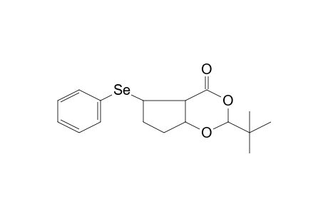 2-tert-Butyl-5-(phenylselanyl)tetrahydrocyclopenta[d][1,3]dioxin-4(4ah)-one