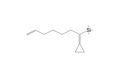 (1-Cyclopropylidene-6-heptenyl)(trimethyl)silane