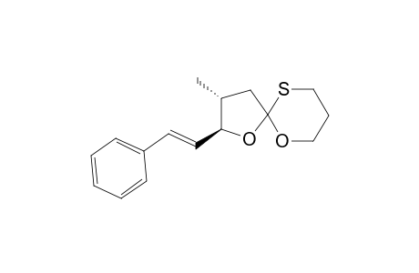 3-Methyl-2-phenylvinyl-1,6-dioxa10-thiaspiro[4.5]decane