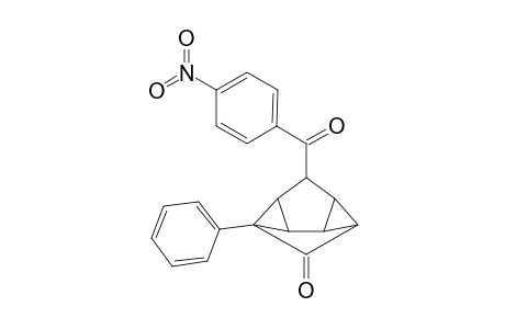 Dicyclopropa[cd,gh]pentalen-1(1aH)-one, hexahydro-2-(4-nitrobenzoyl)-1a-phenyl-, (1a.alpha.,1b.alpha.,2.beta.,2a.alpha.,2b.alpha.,2c.beta.,2d.beta.)-