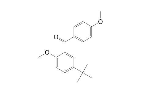 5-tert-2,4'-dimethoxybenzophenone