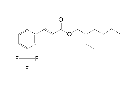 3-Trifluoromethylcinnamic acid, 2-ethylhexyl ester