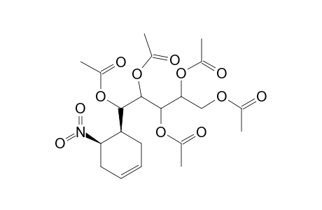 1',2',3',4',5'-PENTA-O-ACETYL-1'-C-[(1S,6R)-6-NITROCYCLOHEX-3-ENYL]-D-GALAKTO-PENTITOL