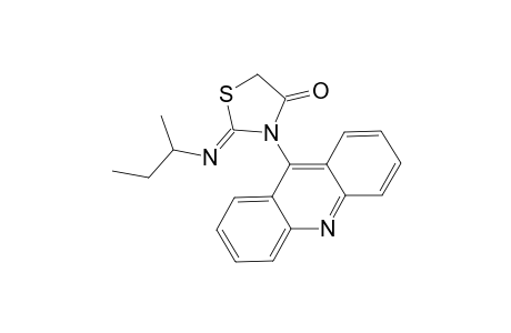 2-SEC.-BUTYL-3-(ACRIDIN-9'-YL)-1,3-THIAZOLIDIN-4-ONE