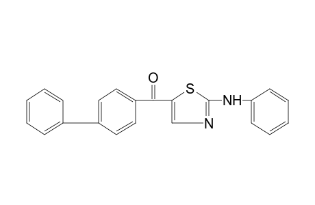 2-ANILINO-5-THIAZOLYL 4-BIPHENYLYL KETONE