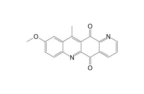 9-Methoxy-11-methylpyrido[2,3-b]acridine-5,12-dione