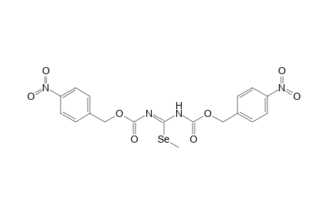 Methyl N,N'-bis(4-nitrobenzyloxycarbonyl)imidoselenocarbamate