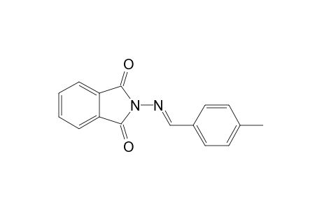 N-[(p-methylbenzylidene)amino]phthalimide