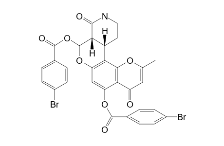 5,7'-DI-(4-BrOMOBENZOYL)-SCHUMANNIFICINE