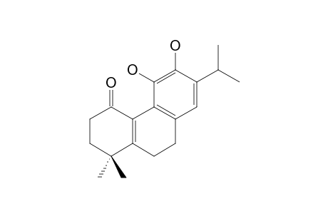 SAGEONE;11,12-DIHYDROXY-20-NOR-5(10)-8,11,13-ABIETATETRAEN-1-ONE