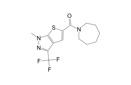 1H-thieno[2,3-c]pyrazole, 5-[(hexahydro-1H-azepin-1-yl)carbonyl]-1-methyl-3-(trifluoromethyl)-