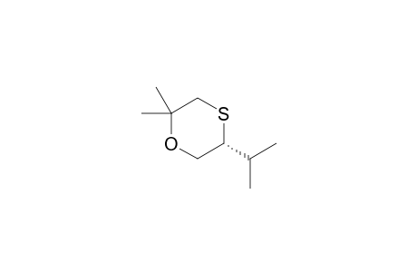 (5R)-2,2-dimethyl-5-propan-2-yl-1,4-oxathiane