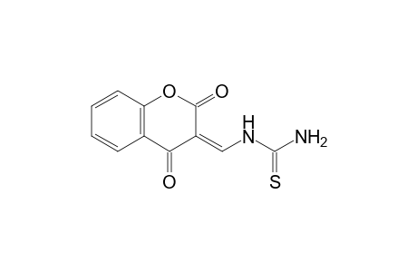 N-[(Z)-(2,4-dioxo-2H-chromen-3(4H)-ylidene)methyl]thiourea