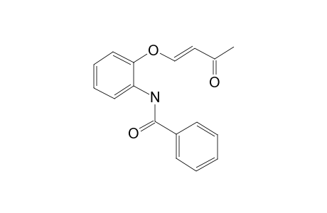 (E)-N-(2-(3-oxobut-1-enyloxy)phenyl)benzamide