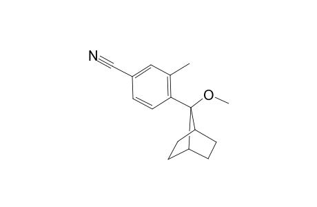 7-(4-Cyano-2-methylphenyl)-7-methoxynorbornane