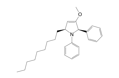 cis-3-Methoxy-5-nonyl-1,2-diphenyl-2,5-dihydro-1H-pyrrole