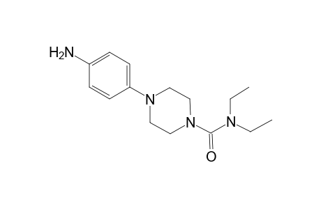 4-(4-aminophenyl)-N,N-diethyl-1-piperazinecarboxamide