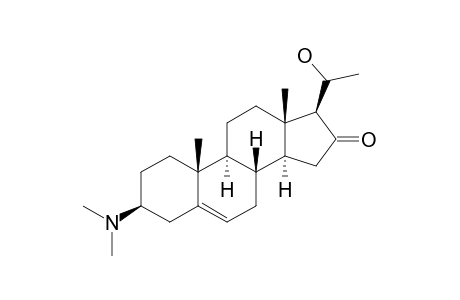 TERMINAMINE-I;3-BETA-(DIMETHYLAMINO)-PREGN-5-EN-16-ONE-20-OL